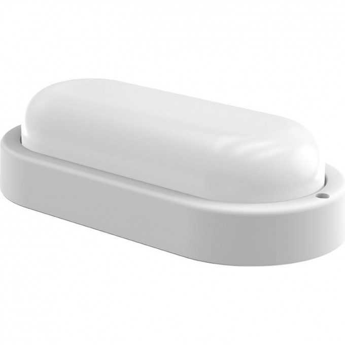 Светильник GAUSS ELEMENTARY ЖКХ овал 680lm 160-260V 160*90*46мм белый LED 1/40 161411208