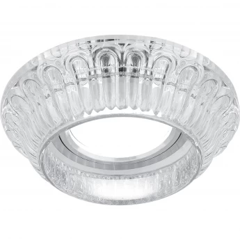 Светильник GAUSS GLASS CR051 Кристалл/Хром, Gu5.3 1/30