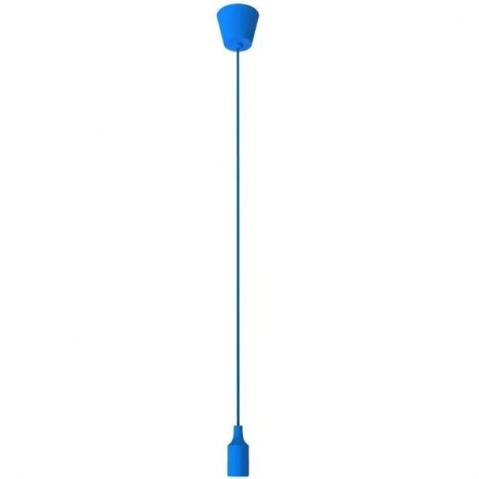 Светильник подвесной GAUSS DECOR голубой E27, 1 м, 1/40 PL014