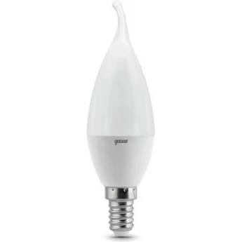 Светодиодная лампа GAUSS BLACK Свеча на ветру 6.5W 550LM 6500K E14 LED 1/10/50